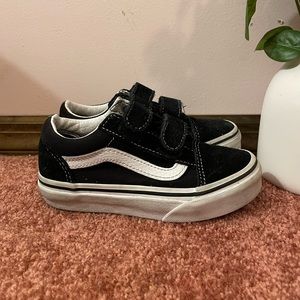 Toddler VANS Classic US Size 11 Black/White Unisex